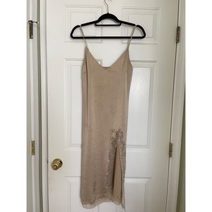 Aritzia Wilfred ONLY LACE SLIP DRESS